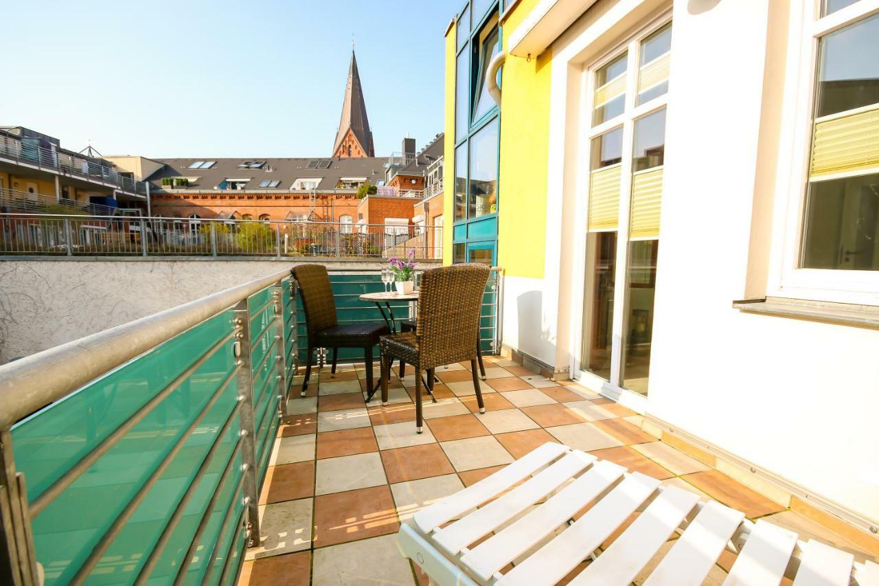 Ferienwohnung Min Herzing Rostock Ngoại thất bức ảnh